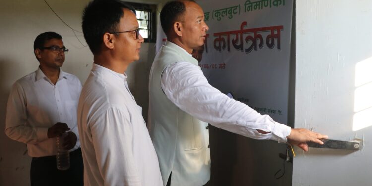 दाङको राप्ती गाउँपालिकामा पहिलोपटक मिनि चिस्यान केन्द्र स्थापना