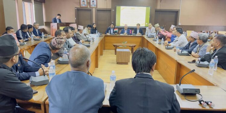 पाँच करोडको लगानीमा अप्रेशन थेटर बिल्डिङ बनाउन त्रिपक्षीय सम्झौता