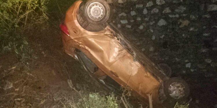 दाङमा कार दुर्घटना हुँदा दुई जना गम्भीर घाइते