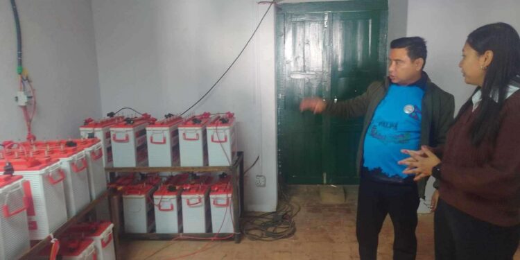 पर्यटन मन्त्रीको पहलमा पाल्पा दरबारमा बैकल्पिक उर्जा जडान, अँध्यारोको समस्या समाधान