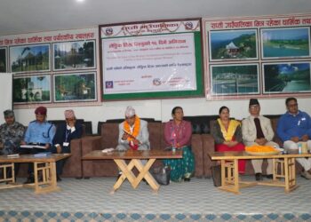 दाङको राप्ती गाउँपालिकामा लैंगिक हिंसा विरुद्धको १६ दिने अभियान सुरु