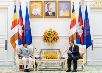 सभामुख घिमिरे र कम्बोडियाका प्रधानमन्त्रीबीच भेट, लुम्बिनी–अङ्गकोर सीधा हवाई उडान शुरू गर्न पहल