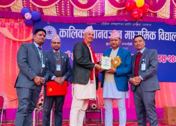 विद्यालयको उपलब्धि शैक्षिक विकासकोलागि बलियो स्रोतः मुख्यमन्त्री आाचर्य