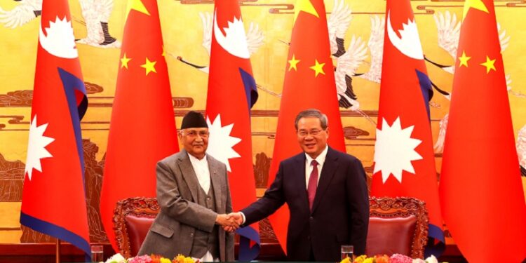 नेपाल र चीनबीच आठ विषयका सहमतिपत्र हस्ताक्षर