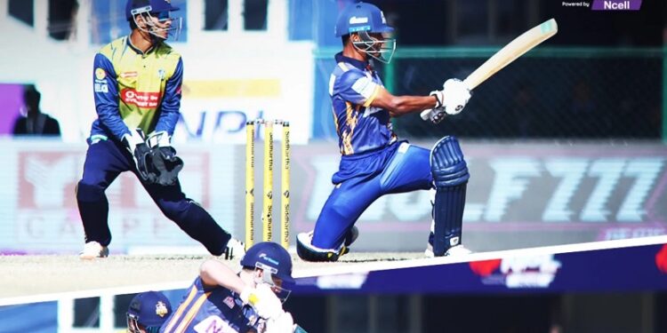 लुम्बिनीले विराटनगरलाई दियाे १ सय ९२ रनकाे लक्ष्य