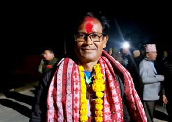 बर्दियाकाे ठाकुरबाबा नगरपालिका–४ काे वडाध्यक्षमा कांग्रेसका थारु विजयी