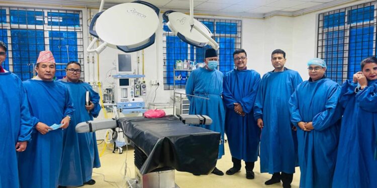 लुम्बिनी प्रादेशिक अस्पतालमा तीन वटा शल्यक्रिया कक्ष थपियो