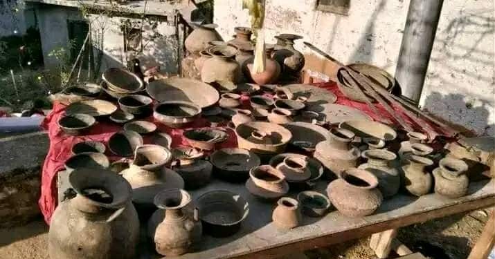 पञ्चदेवल शिव धाम सप्तदेवलमा भेटिएका ऐतिहासिक सम्पदा धर्मशालामा अलपत्र