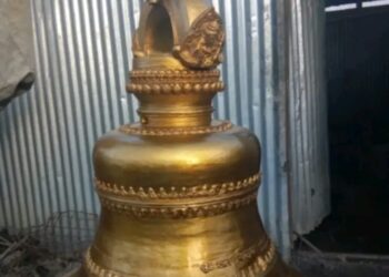 बैतडी–देवलहाटको दुर्लभ सहस्त्रलिङ्ग मन्दिरमा ११५ केजीको घन्टी चढाउने ऐतिहासिक अभियान