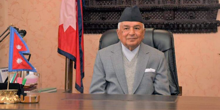 राष्ट्रपति पौडेलको निजी निवासमा आगजनी