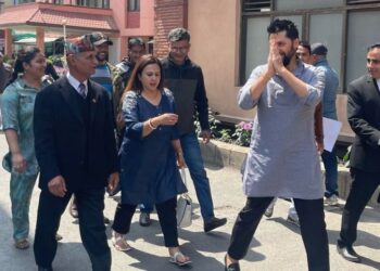 रवि लामिछाने जेलमुक्त श्रीमतीको जिम्मा लगाएर पठाइयो