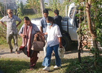 हमासको बन्धक विपिन जोशीको मृत्यु पुष्टि भएपछि आमा र बहिनी रित्तो हात घर फर्किए