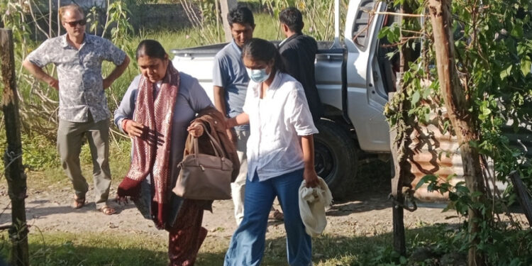 हमासको बन्धक विपिन जोशीको मृत्यु पुष्टि भएपछि आमा र बहिनी रित्तो हात घर फर्किए