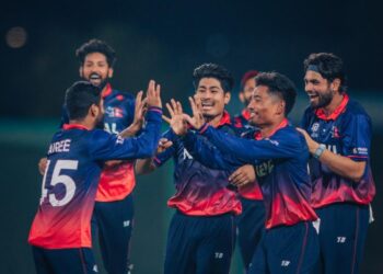 नेपाल अपराजित रहँदै टी-२० विश्वकप एसिया छनोटको उपाधि विजेता