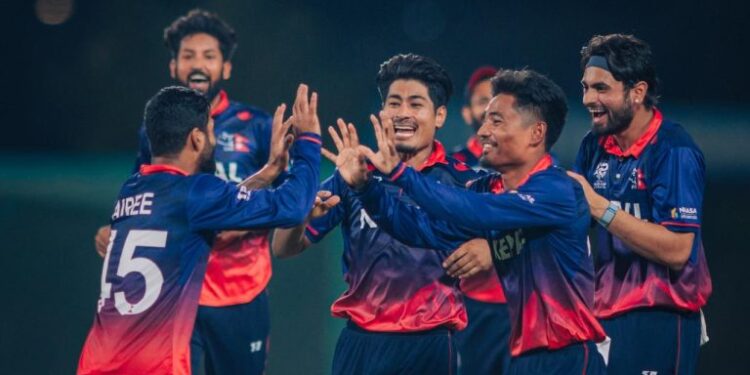 नेपाल अपराजित रहँदै टी-२० विश्वकप एसिया छनोटको उपाधि विजेता