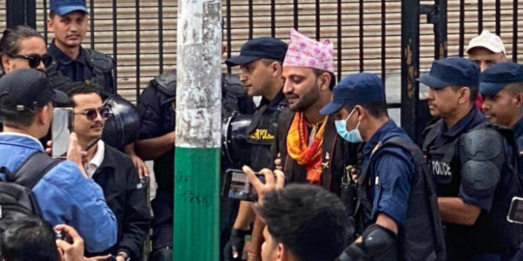 माइतीघर मण्डलाबाट जेनजी अभियन्ता डा. निकोलस भुसाल पक्राउ