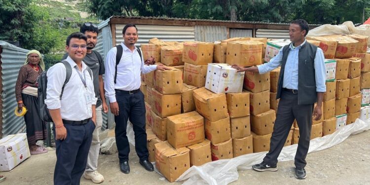 बाजुराका किसानले स्याउ बिक्रीबाट एक करोड २० लाख आम्दानी