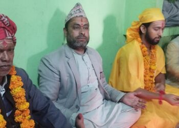 गोदावरी-५ का जयन्द्र रमेश जिजिकोटाको व्रतबन्ध वैदिक विधिअनुसार सम्पन्न